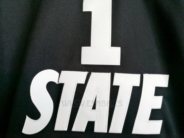 Camiseta NCAA Weber State University Damian Lillard #1 Negro